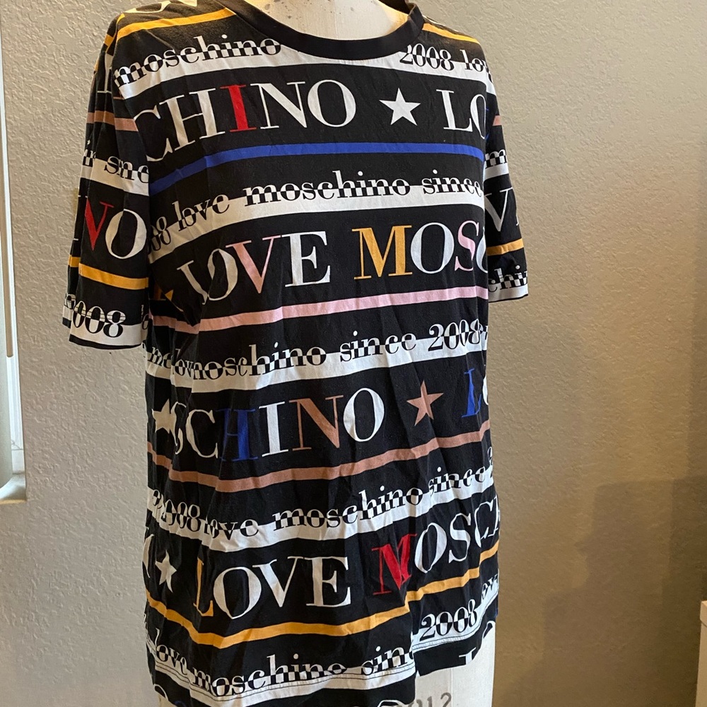 Love Moschino tshirt vintage size 6/eu 38
